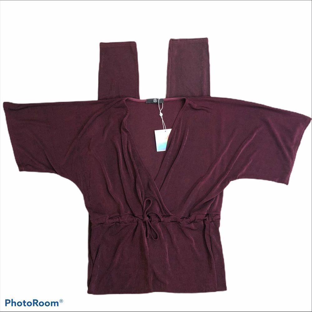 Brand new Missguided Maroon Jumpsuit size 6‎